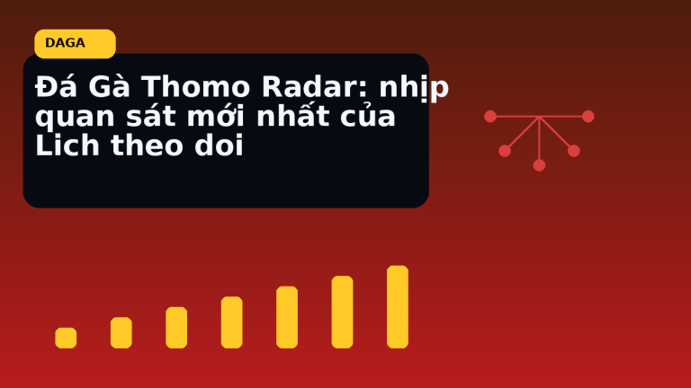 nhịp quan sát mới nhất của lịch theo dõi tại Đá Gà Thomo Radar