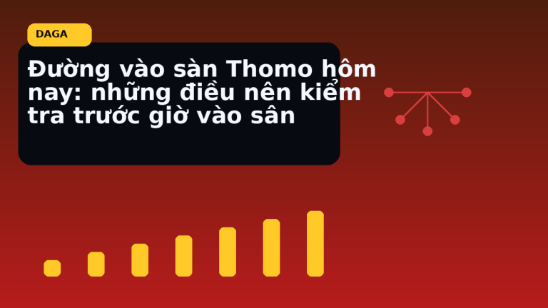 Đường vào sàn Thomo hôm nay: những điều nên kiểm tra trước giờ vào sân tại Đá Gà Thomo Radar