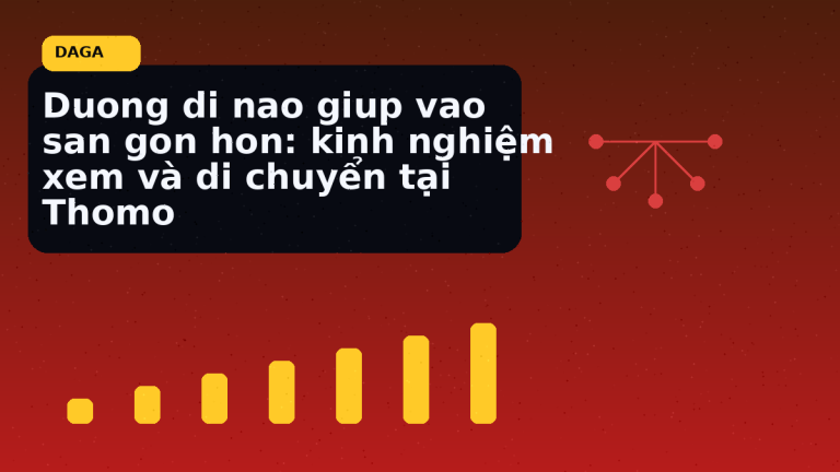 Minh họa thực địa cho Duong di nao giup vao san gon hon: kinh nghiệm xem và di chuyển tại Thomo tại Đá Gà Thomo Radar