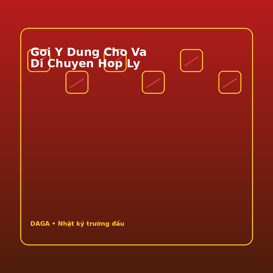 goi y dung cho va di chuyen hop ly