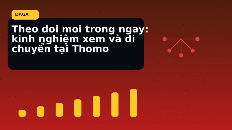 Minh họa thực địa cho Theo doi moi trong ngay: kinh nghiệm xem và di chuyển tại Thomo tại Đá Gà Thomo Radar